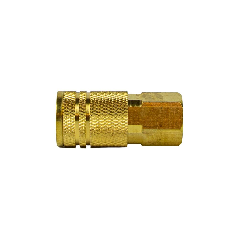 thumbnail image 2 of Industrial/Milton Style Push Coupler, 1/4 In X 1/4 In MNPT 2 of 11